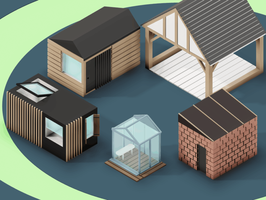 British-style outbuildings